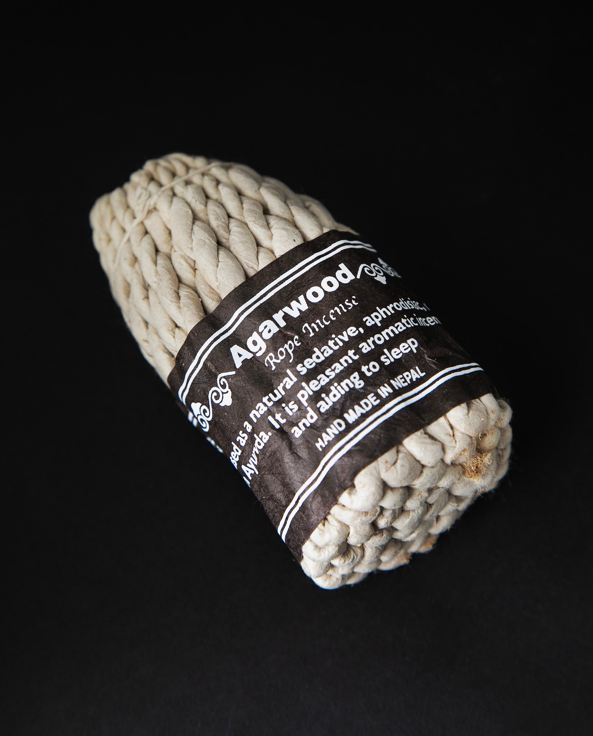 thumbnail image 2 of Handmade Cedar Rope Incense – Set Of 3 – Natural Wick, Slow Burning – Nepal 2 of 6