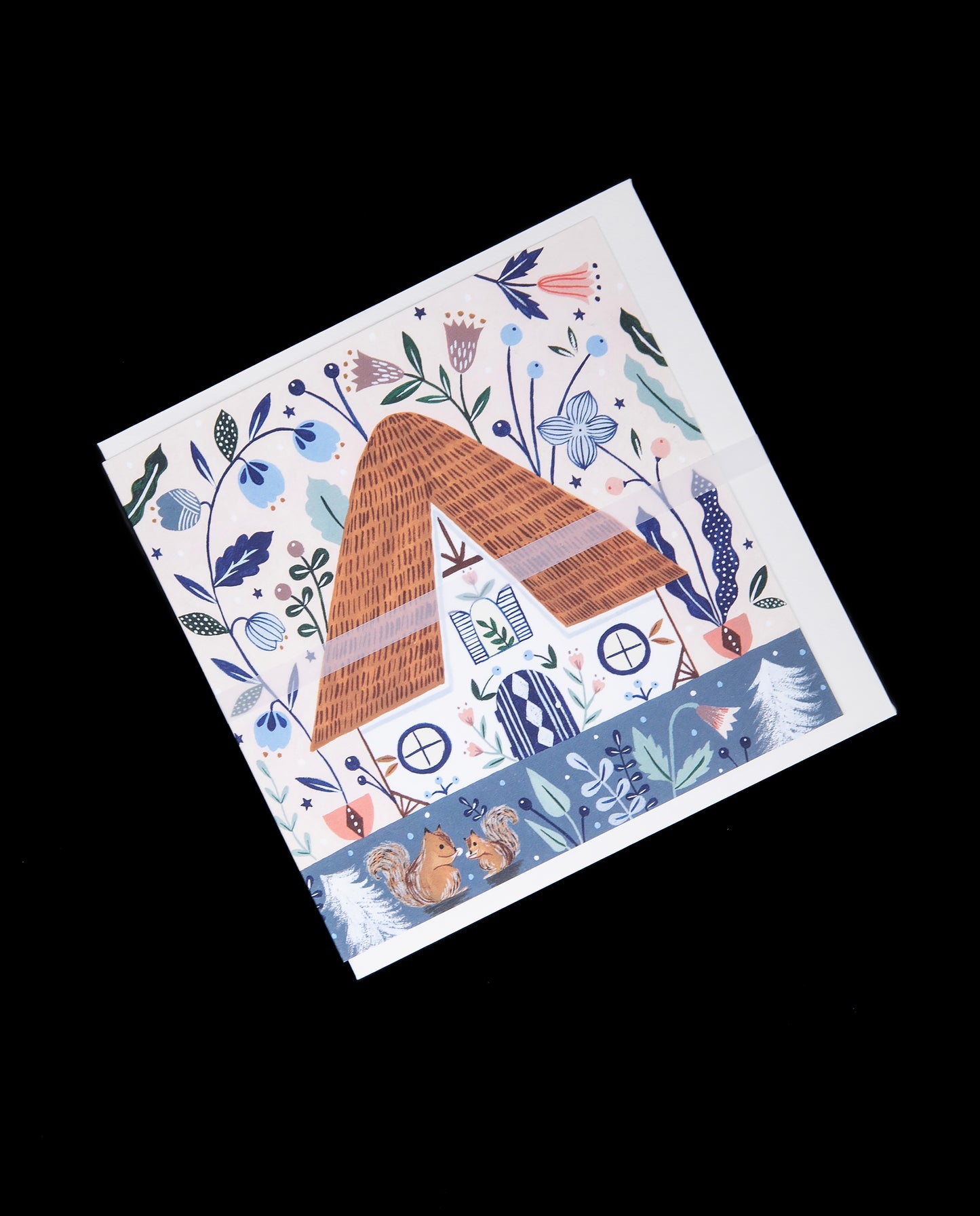 Thatched Cottage Greeting Card | FLORA WAYCOTT