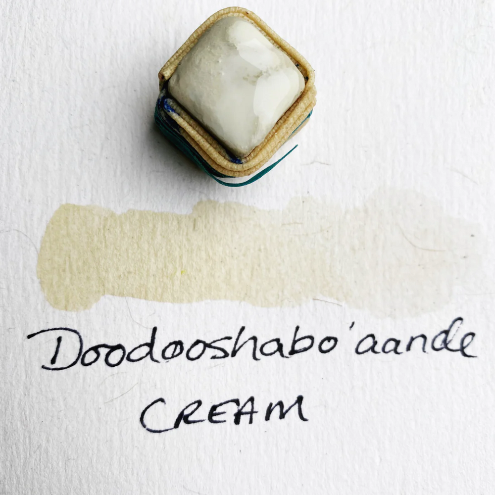
                      
                        Swatch of Beam Paints' "Cream" watercolour paintstone.
                      
                    